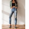 Women's High-rise 90's Distressed Skinny Jean With Raw Hem - sneak peek - 4 of 4