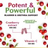 Cranberry Concentrate Extract Supplement + Vitamin C - 25,000mg Formula for Urinary Tract Health Support - 60 Capsules By Nature's Nutrition - 3 of 4