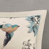 AENKYO 7-Piece Queen Cotton Comforter Set, Nature Scenery Leaf & Bird Print Farmhouse Bedding with Bed Skirt & Pillows,All-Season Collection - 3 of 4