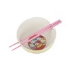 Hello Kitty Planets Stars & Rocket Ships 20 Oz Ramen Bowl With Chopsticks - 2 of 4