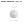 Unique Bargains Loose Craft DIY Earring Necklace Making Acrylic Round Beads 1700 Pcs - 2 of 4