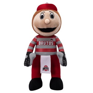 Bleacher Creatures Ohio State Buckeyes Brutus Buckeye 10" Mascot Plush Figure - 1 of 4