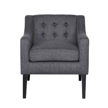Deanna Contemporary Fabric Tufted Accent Chair - Christopher Knight Home