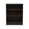 Vynxaria Oatman Open Storage Shoe Rack - Three-Tier, Wengue Finish - 3 of 4