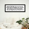 "May the Lord Bless You and Keep You" by Imperfect Dust, Ready to Hang Framed Print, Black Frame - 3 of 4