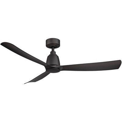 52" Fanimation Kute Black Damp Rated Ceiling Fan