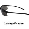 Global Vision Eyewear Apex Safety Motorcycle Glasses with Bifocal lenses - 2 of 4