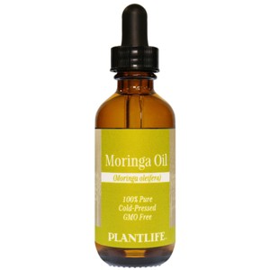 Plantlife Moringa Carrier Oil - Cold Pressed, Non-GMO, and Gluten-Free Carrier Oil for Skin, Hair, and Personal Care - 1 of 3