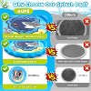 Skirfy 66" Sprinkler Splash Pad for Kids and Dogs, 5FT PVC Baby Play Mat, 0.22mm Non-Slip Thickened Puppy Pool, Blue - 2 of 4