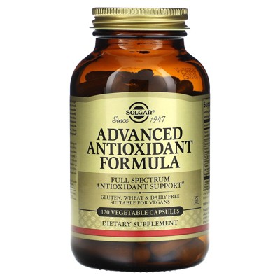 Solgar Advanced Antioxidant Formula, 120 Vegetable Capsules