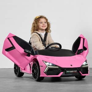 Best Choice Products Kids 12V Ride-On Car Officially Licensed Lamborghini Revuelto w/ Remote, LED Lights - 1 of 4