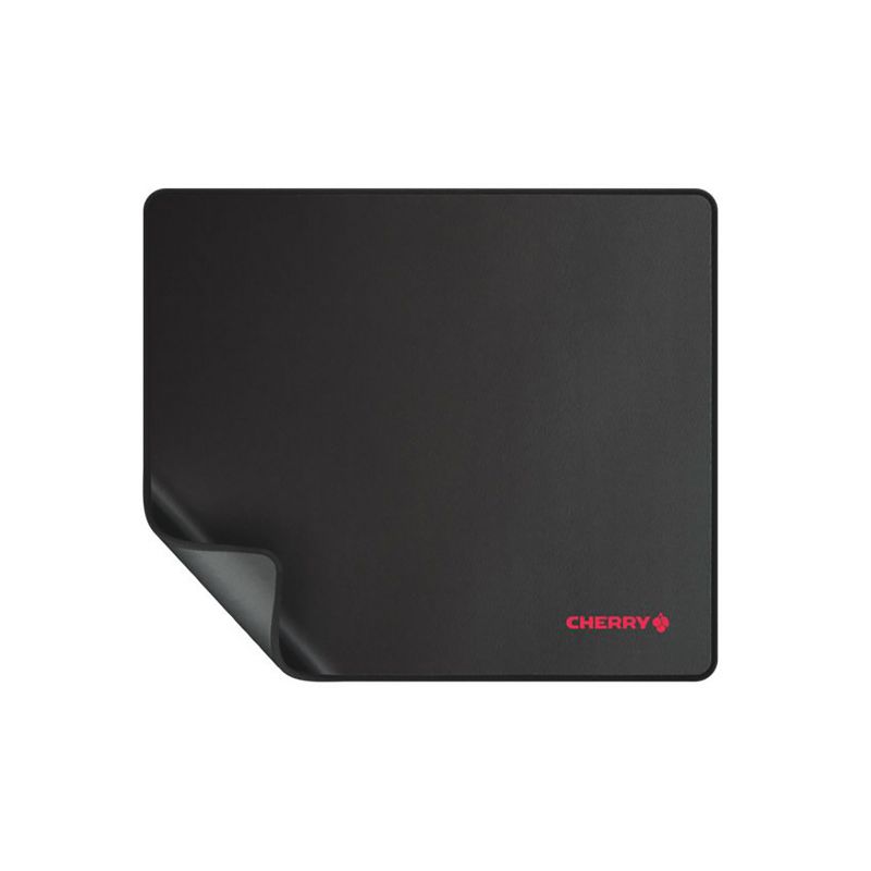 CHERRY MP 1000 Premium Mousepad XL, 11.81 x 13.78 x 0.2 inch, Waterproof, Home Office / Gaming, Anti-Slip, Easy Roll Up, Black (JA-0500), 1 of 5