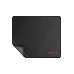 CHERRY MP 1000 Premium Mousepad XL, 11.81 x 13.78 x 0.2 inch, Waterproof, Home Office / Gaming, Anti-Slip, Easy Roll Up, Black (JA-0500)