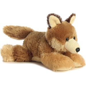 Aurora® Mini Flopsie™ Clever Coyote™ 8 Inch Stuffed Animal Plush - 1 of 3