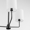 Quorum Lighting Harmony 3 - Light Chandelier in  Matte Black - 3 of 4