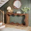 Hommoo 63 Inches Farmhouse Console Table with Storage - 2 of 4