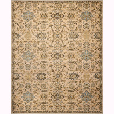 Nourison Timeless Beige Area Rug TML14 2'3" x 3'