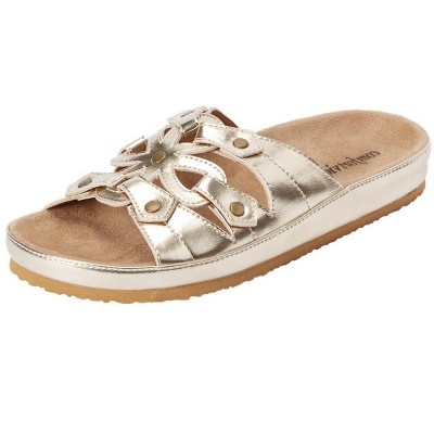 Comfortview Women's The Summer Slip On Footbed Sandal (Wide Widths Available)