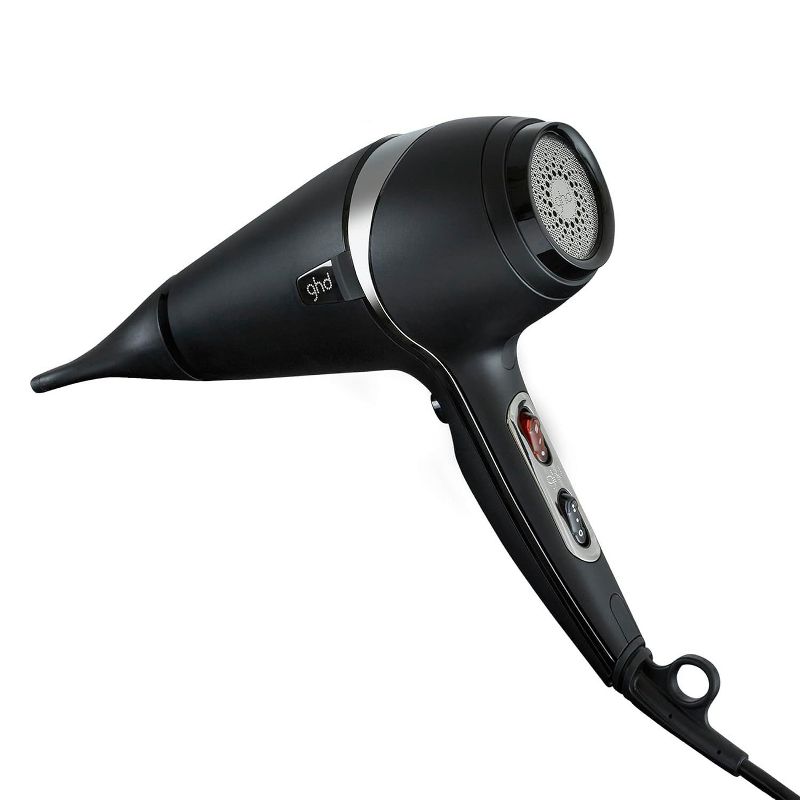 GHD Air Hair Dryer — 1600w Professional Blow Dryer, Salon Strength Motor, Concentrator Nozzle, Adjustable Temperature Setting - Black, 1 of 8