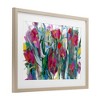 Stupell Industries Expressive Blooming Roses Framed Print Under Glass, Brown, 20" x 14" - 2 of 4