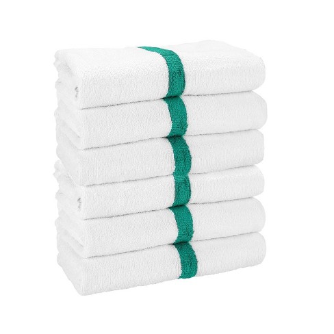 Power Gym Bath Towel 22x44 Green 6 pack Target