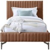 Meridian Furniture,Gallo Vegan Leather Bed - 2 of 4