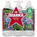 Ozarka Brand 100% Natural Spring Water - 6pk/23.7 fl oz Bottles