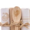 C&F Home Turkey Time & Plaid Towel & Spoon Gift Bundle S/4 - 2 of 3