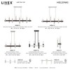 Livex Lighting Helsinki 4 - Light Chandelier in  Brushed Nickel - 2 of 4