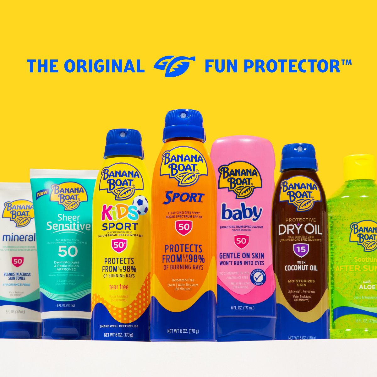 Banana Boat Kids' Sport Sunscreen Spray - SPF 50+ - 9.5oz - thumbnail 10