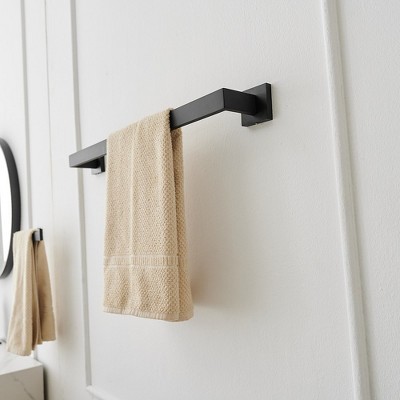 Matte Black Stainless Steel 5-Piece Bathroom Hardware Set