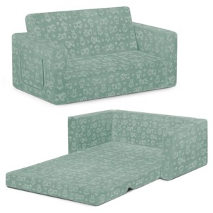 Serta Perfect Sleeper Extra Wide Comfy 2-in-1 Convertible Sofa to Lounger - 1 of 4