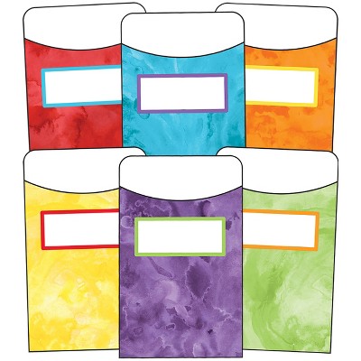 Carson Dellosa Education Celebrate Learning Library Pockets (36 pockets)