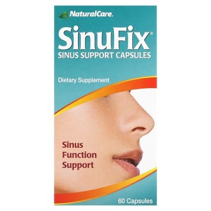 NaturalCare SinuFix, Sinus Support Capsules, 60 Capsules - 1 of 3