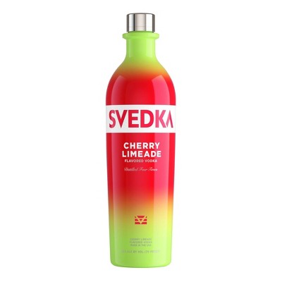 SVEDKA Cherry Limeade Flavored Vodka - 750ml Bottle
