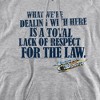 Smokey And The Bandit Lack Of Respect Adult Pull-Over Hoodie - 2 of 4