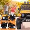 Garvee 24V Kids Ride On Car 2 Seater Battery Powered Truck Cars for Toddles 2WD/4WD Switchable Electric Vehicles with Remote Control, Trunk - 3 of 4