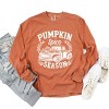 Simply Sage Market Pumpkin Spice Season Truck Distressed Garment Dyed Long Sleeve - 3 of 4