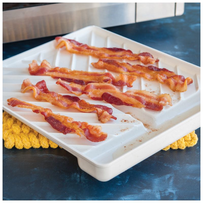 Nordic Ware Large Slanted Bacon Tray and Food Defroster, 3 of 6