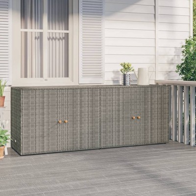 vidaXL Garden Storage Cabinet Gray 78