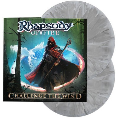 Rhapsody of Fire - Challenge The Wind - White Marbled (Colored Vinyl White Gatefold LP Jacket)