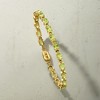 Ross-Simons 8.50 ct. t.w. Peridot Tennis Bracelet in 18kt Gold Over Sterling With Magnetic Clasp - 3 of 4
