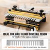 VEVOR Dovetail Jig, 12 in Width, Dove Tailing Router Jigs with Router Bit & 1/2” Template, Precise Alignment Dove Tail Jig, Yellow - 3 of 4