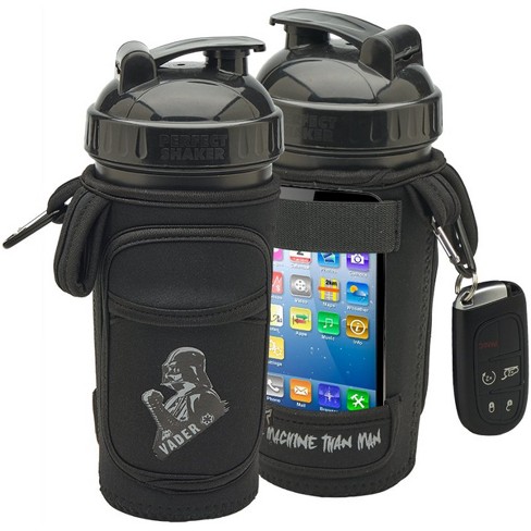 Wild Wolf Outfitters 32oz Water Bottle Holder: Military Grade Carrier W/ 2  Pockets & Padded Shoulder Strap : Target