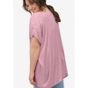 ellos Women's Plus Size Oversized Linen-Blend Tunic - 3 of 4