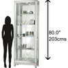 Howard Miller Shayne Curio Cabinet 680590 Silver - 2 of 2