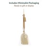 Evideco French Home Goods Natural Wood Bath Brush Collection: Deep Cleansing and Relaxing - 3 of 4