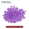 Unique Bargains Loose Craft DIY Earring Necklace Making Acrylic Round Beads 1700 Pcs - 3 of 4