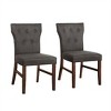 ChaletPosh Brown Wooden Dining Chair - 4 of 4