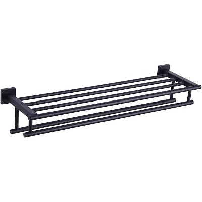 Mixxidea 28-Inch Stainless Steel Bathroom Towel Rack